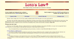 Desktop Screenshot of lordslaw.com
